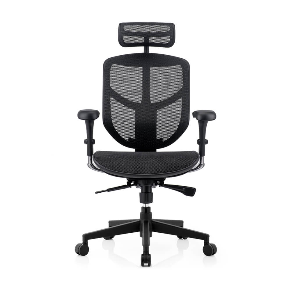 เก้าอี้สำนักงาน DF PROCHAIR รุ่น Enjoy-H Basic สีดำ